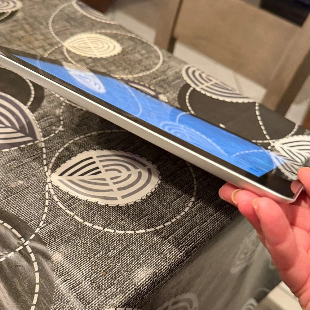 Apple iPad with silver 16gb
